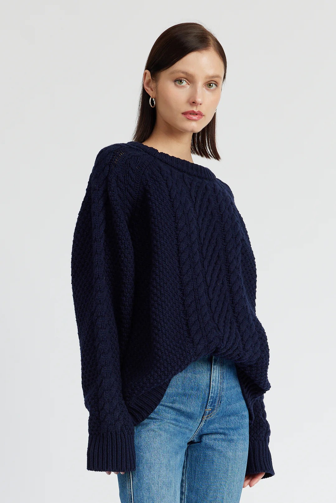 Spencer Cable Knit Sweater