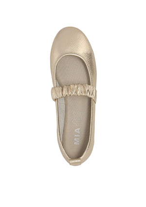 Uliana Soft Gold Ballet Flat