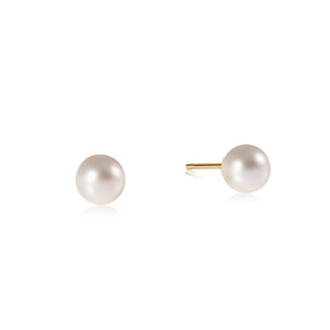 Classic Ball Stud - Pearl