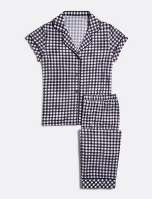 Linda Pajama Set in Gingham