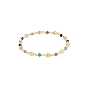 Dignity Sincerity Pattern Bead Bracelet - Gemstones