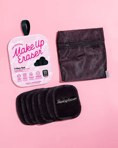 7- Day Black Makeup Eraser Set