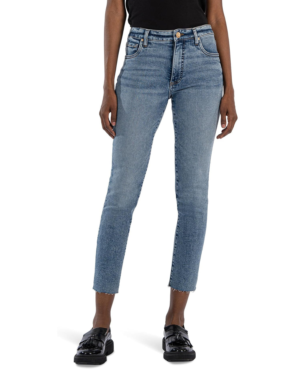 Reese Fab Ab High Rise Ankle Straight - Incredible Wash