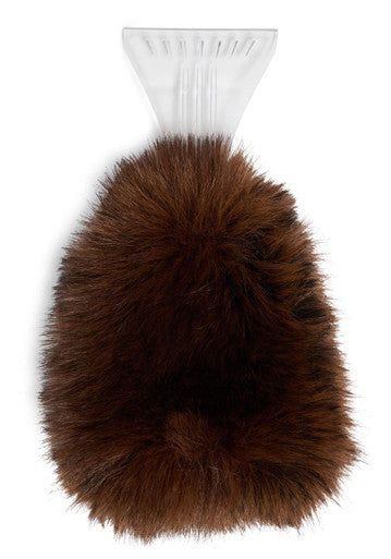 Faux Fur Ice Scraper