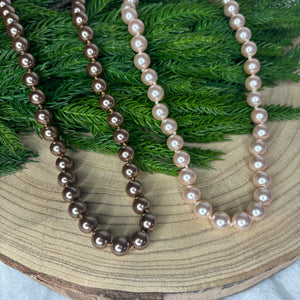 Beaded Pearl Necklace