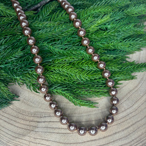 Beaded Pearl Necklace