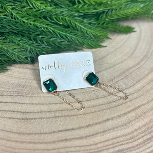 Holiday Rhinestone Studs