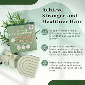 Rosemary & Biotin Volumizing Solid Conditioner