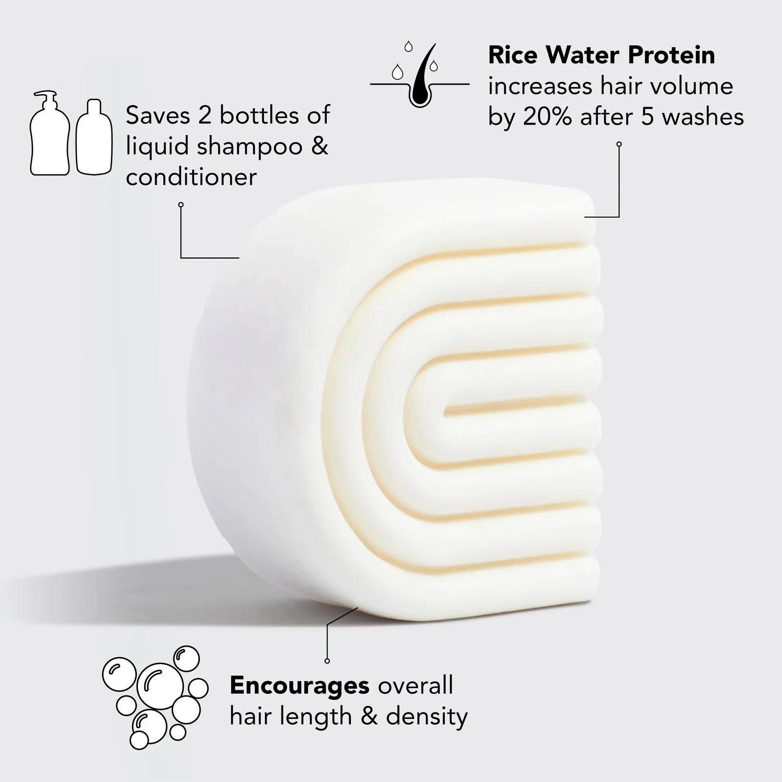 Rice Water Strengthening Solid Conditioner