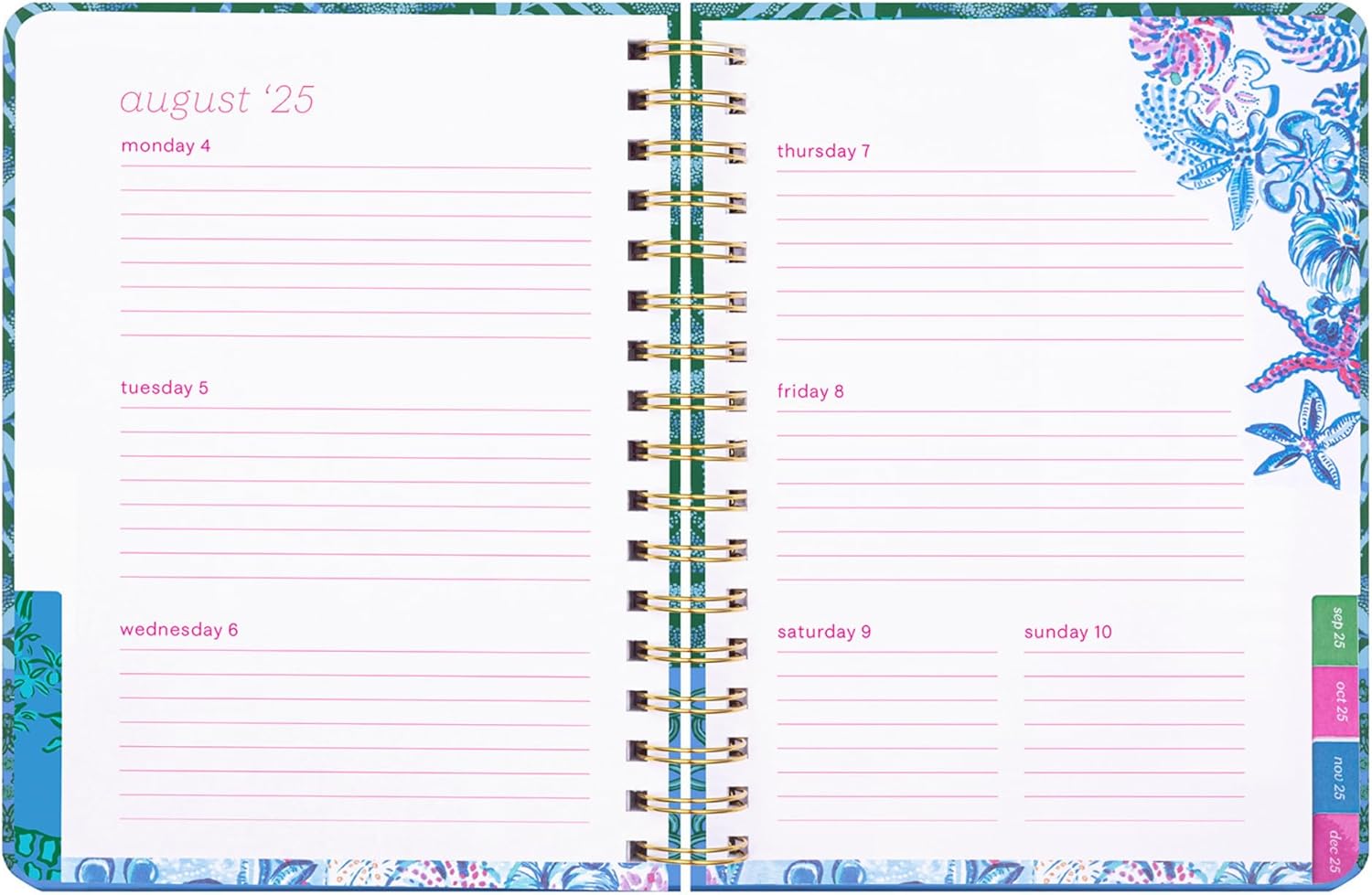 Lilly Pulitzer 12 Month Agenda - It’s A Jungle Out There