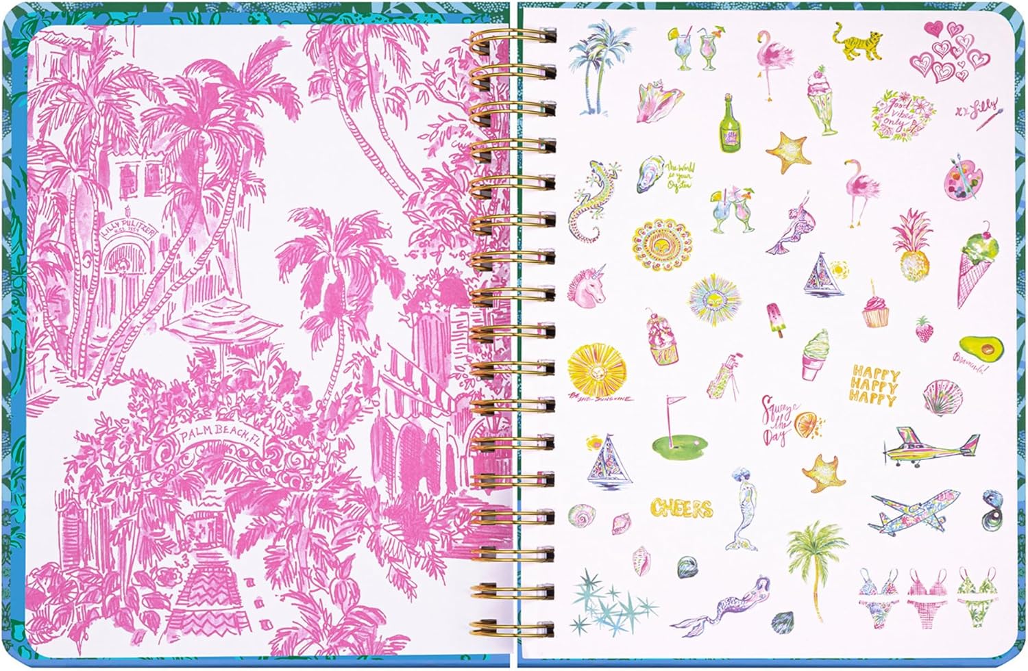 Lilly Pulitzer 12 Month Agenda - It’s A Jungle Out There