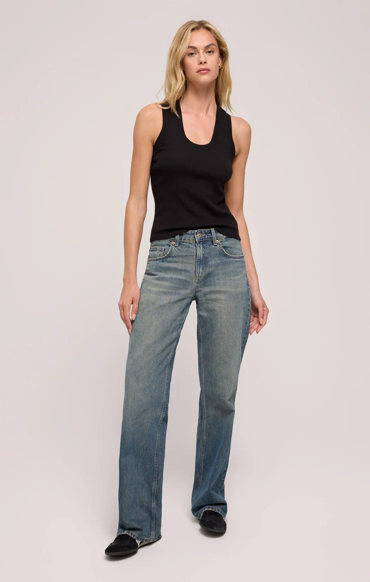 Sirena Rib Tank - Black