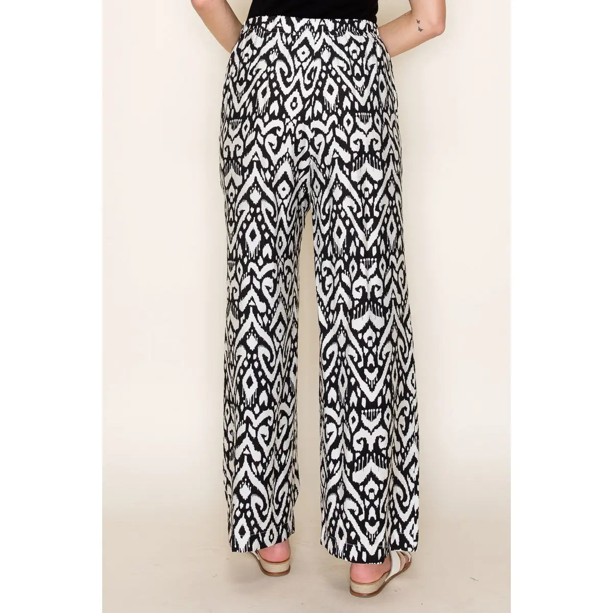 Gianna Geo Print Wide Leg Pant