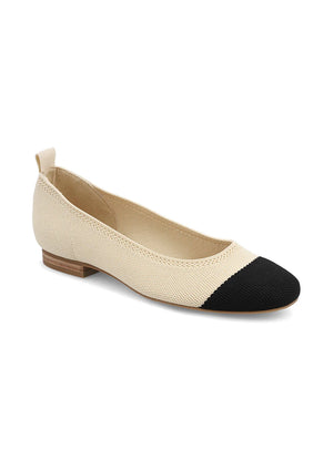 Rasia Flats - Sand & Black