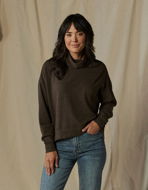 Puremeso Funnel Neck Pullover - Java