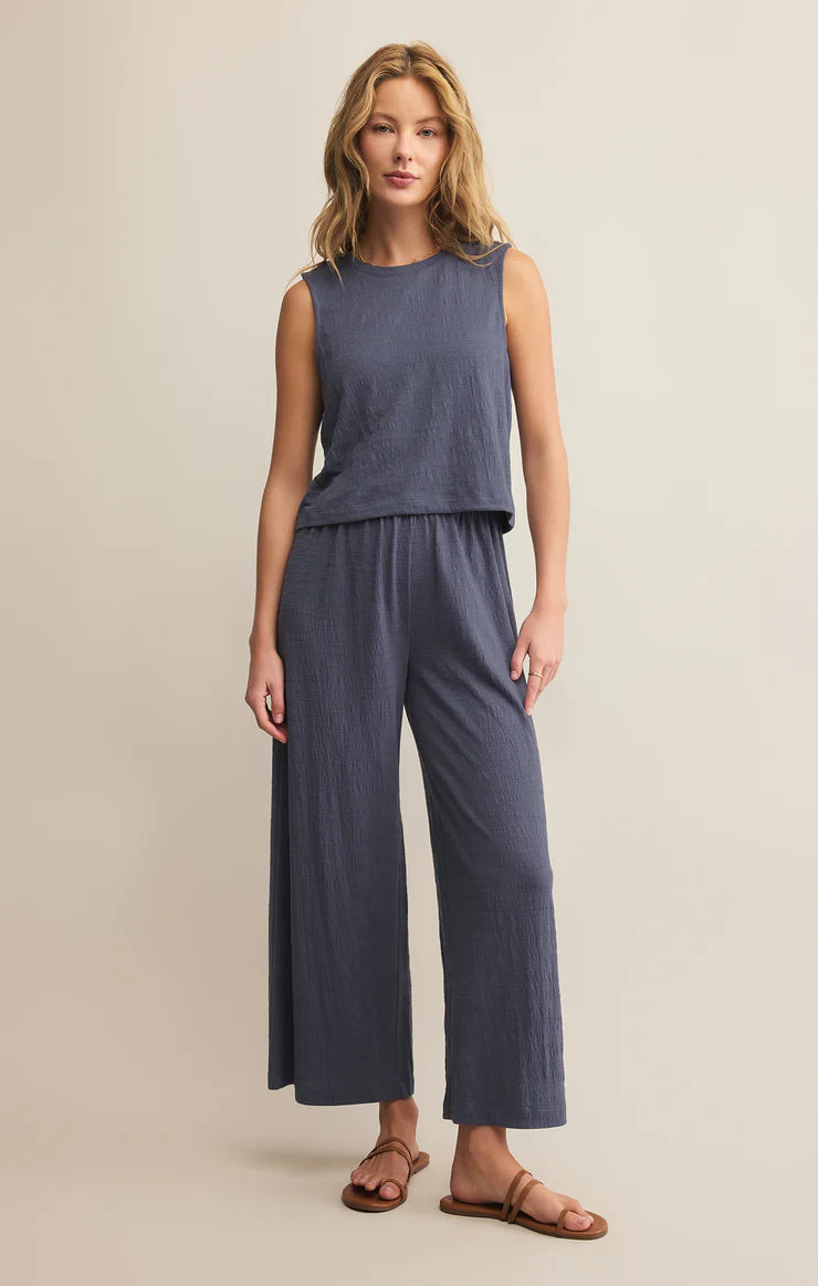 Scout Textured Slub Pant - Worn Blue