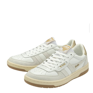 Gola Hawk Sneaker - White/White/Gold
