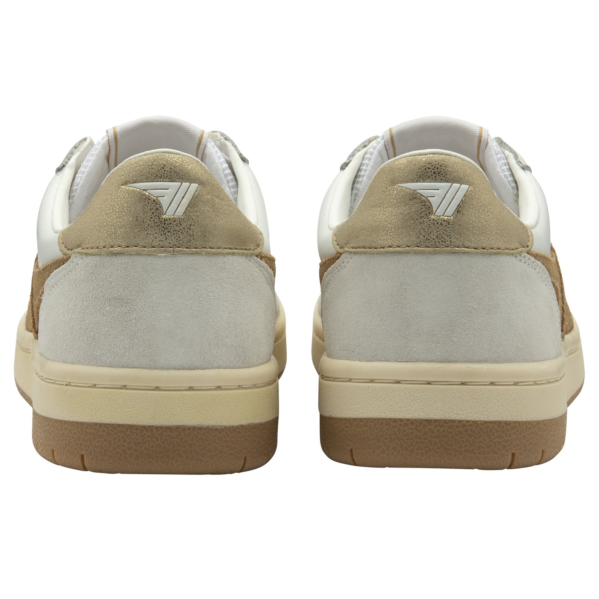 Gola Hawk Sneaker - White/Light Caramel/Gold