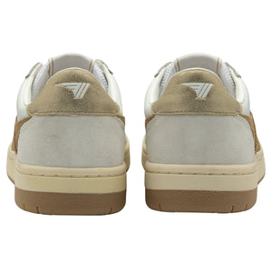 Gola Hawk Sneaker - White/Light Caramel/Gold