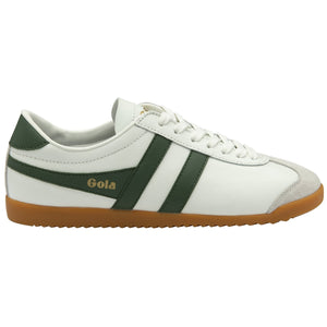 Gola Bullet Leather Sneaker - White/Evergreen/Gum