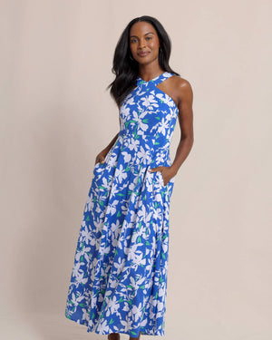 Anniston Blossom Bay Maxi Dress - Blue Lolite