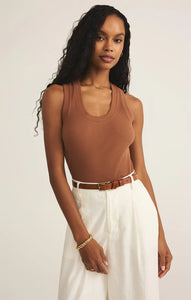Sirena Rib Tank - Teakwood