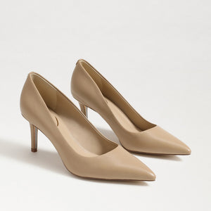 Vienna Soft Beige Pointed Toe Heel