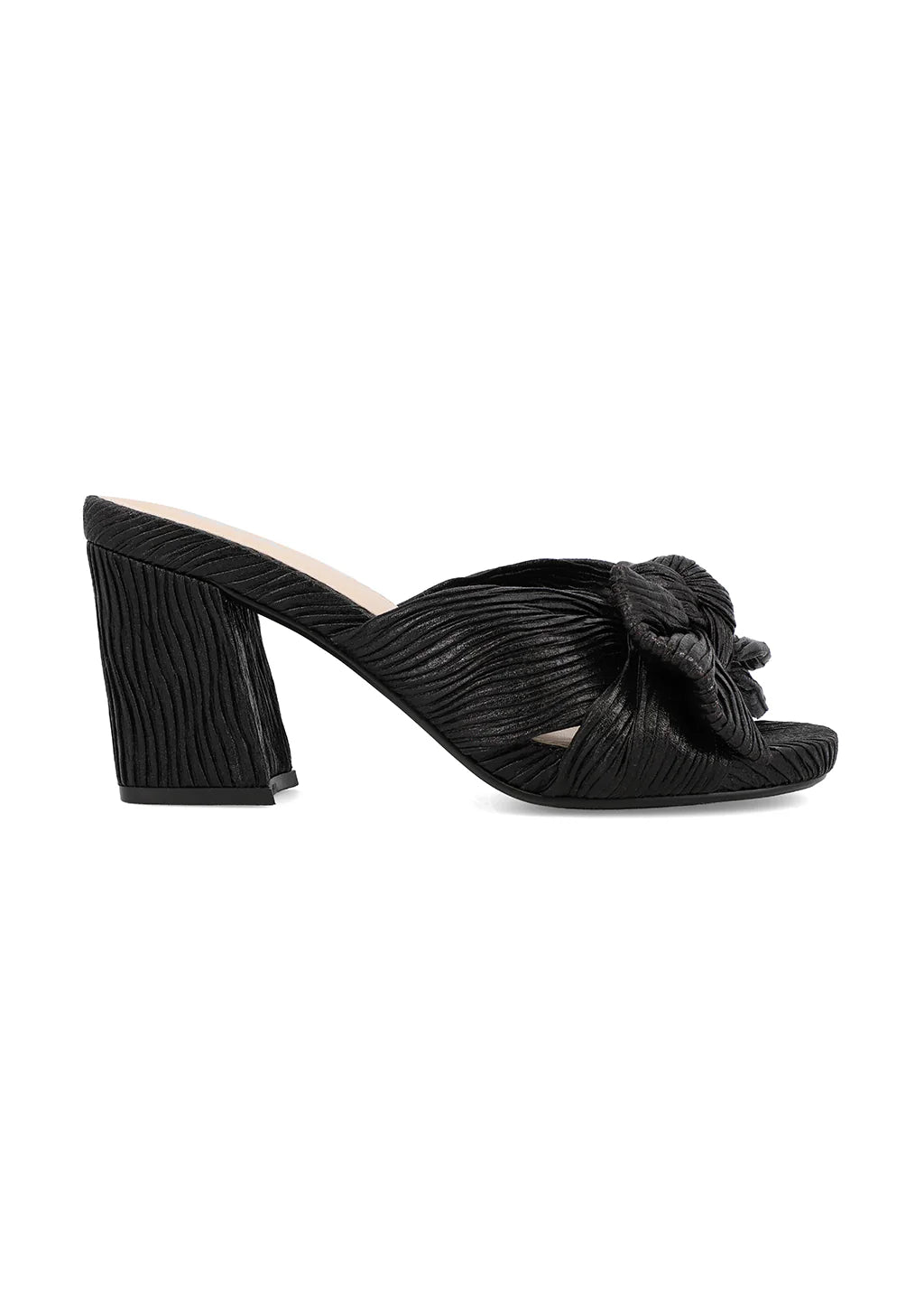 Mechelle Pleated Pumps - Black