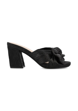 Mechelle Pleated Pumps - Black