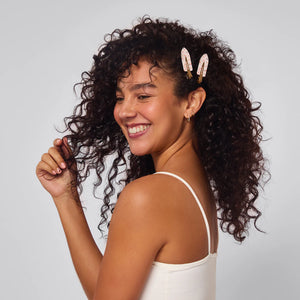 Cherry Print Creaseless Clips