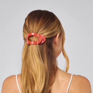 Cherry Medium Flat Cloud Clip