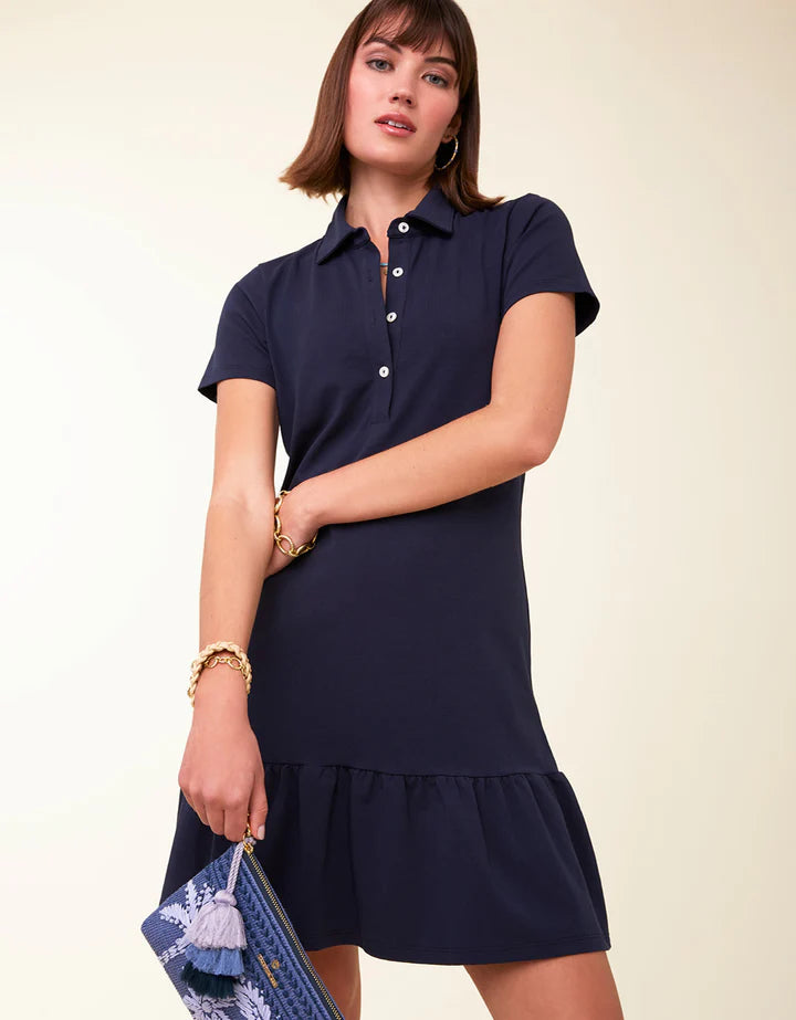 Joelle Sleeveless Polo Dress