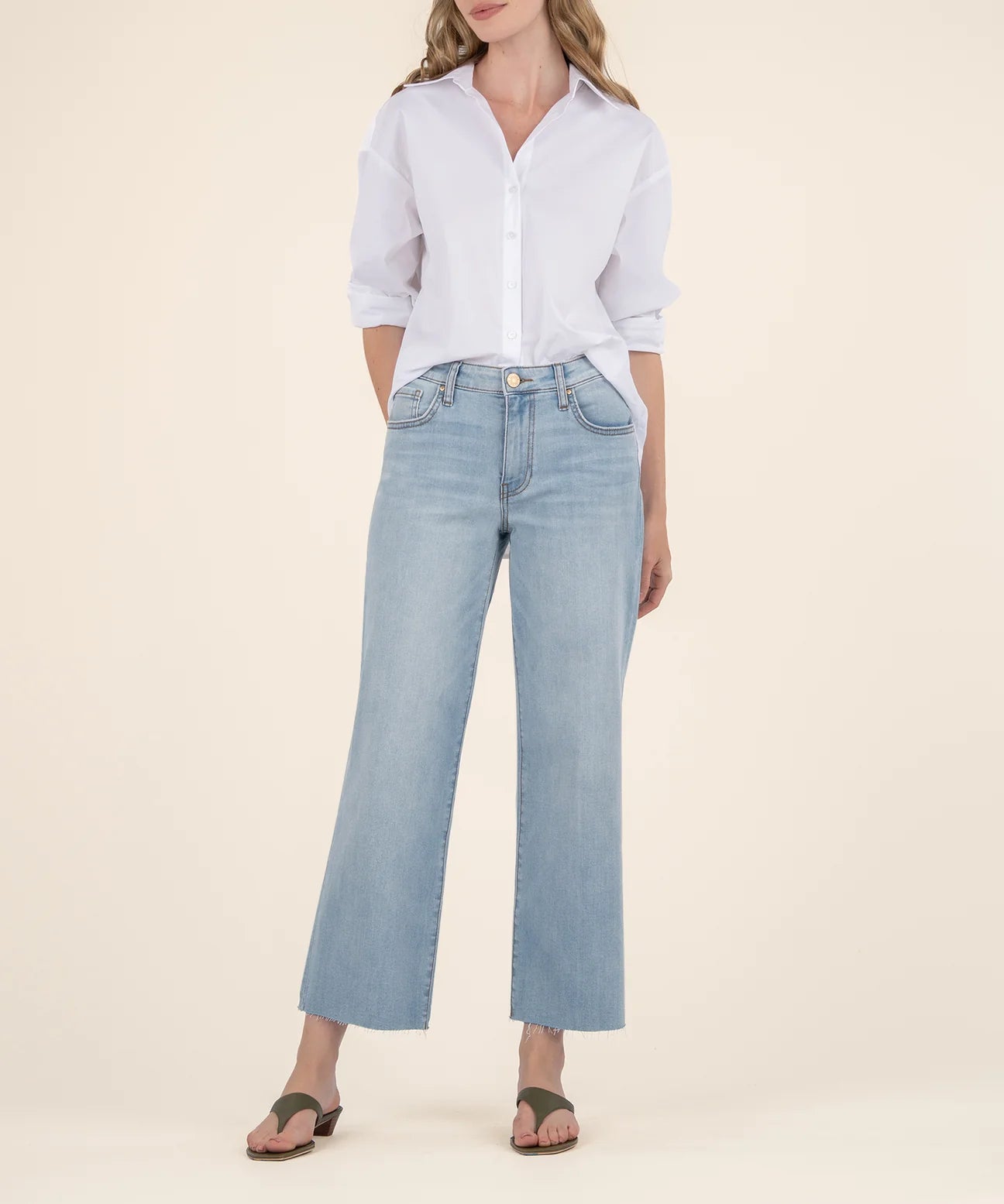 Charlotte High Rise Culotte - Block
