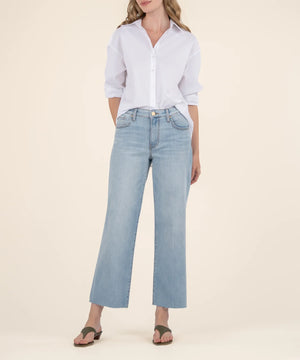 Charlotte High Rise Culotte - Block