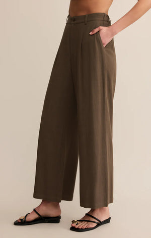 Vista Linen Pant - Tavern