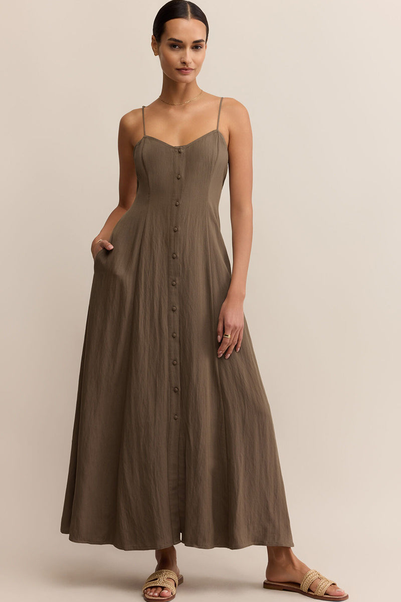 Angel Eyes Midi Dress - Tiki