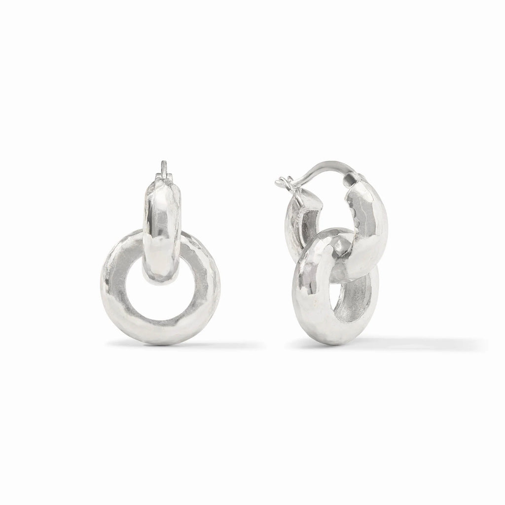 Silver Catalina 2-in-1 Earring