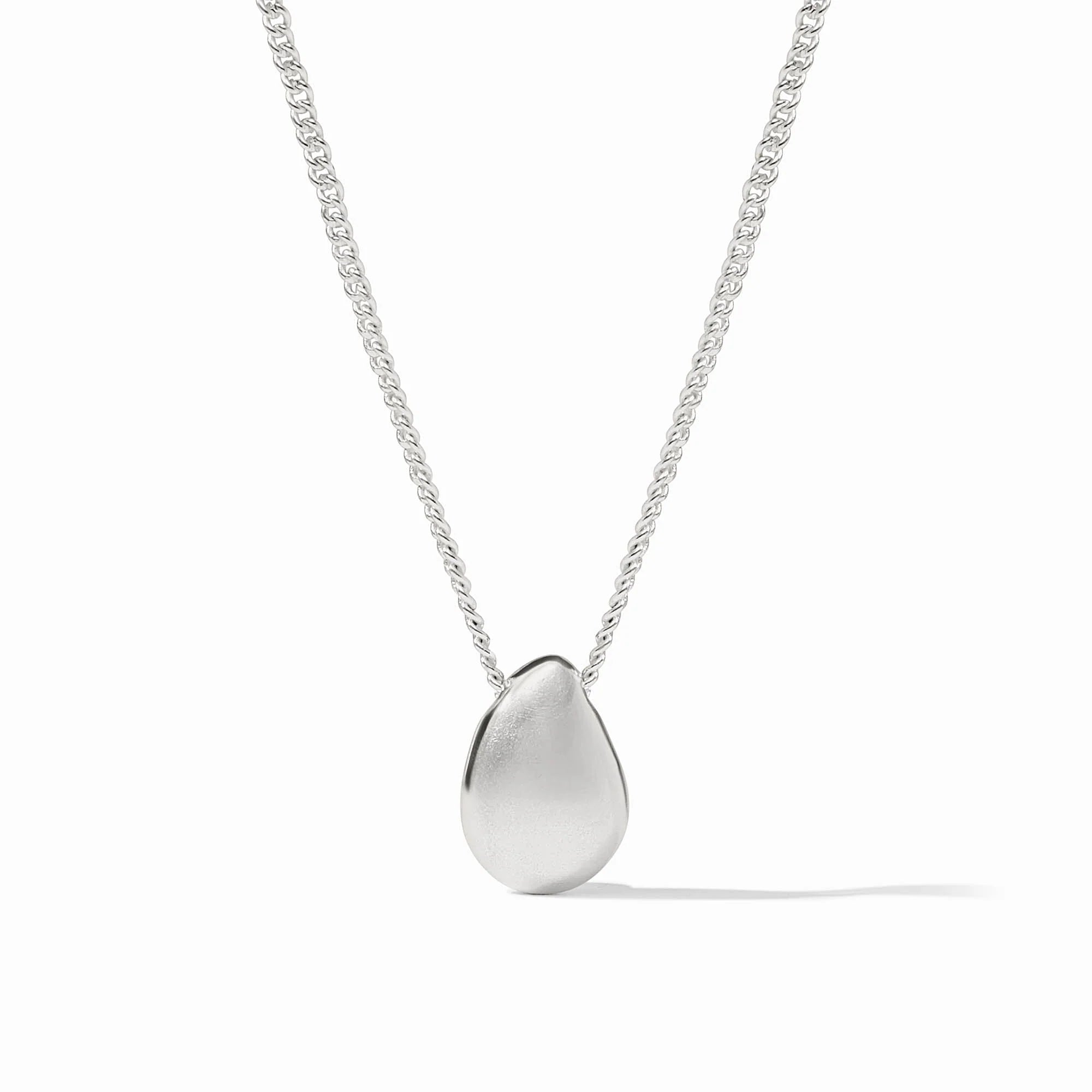 Silver Wave Delicate Necklace