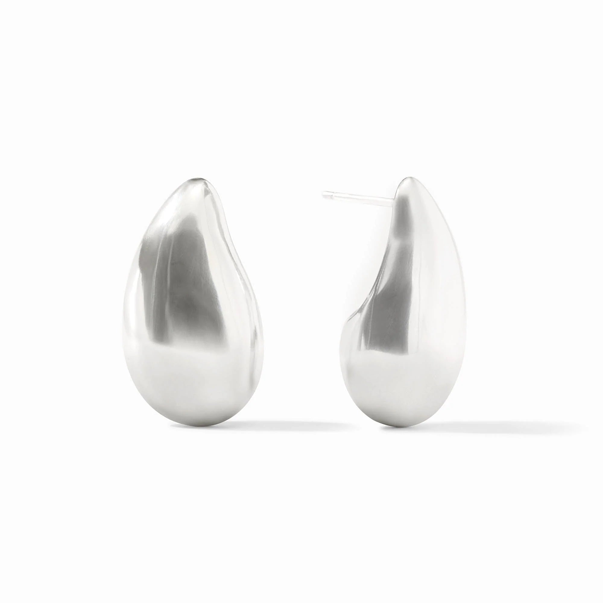 Silver Wave Earring