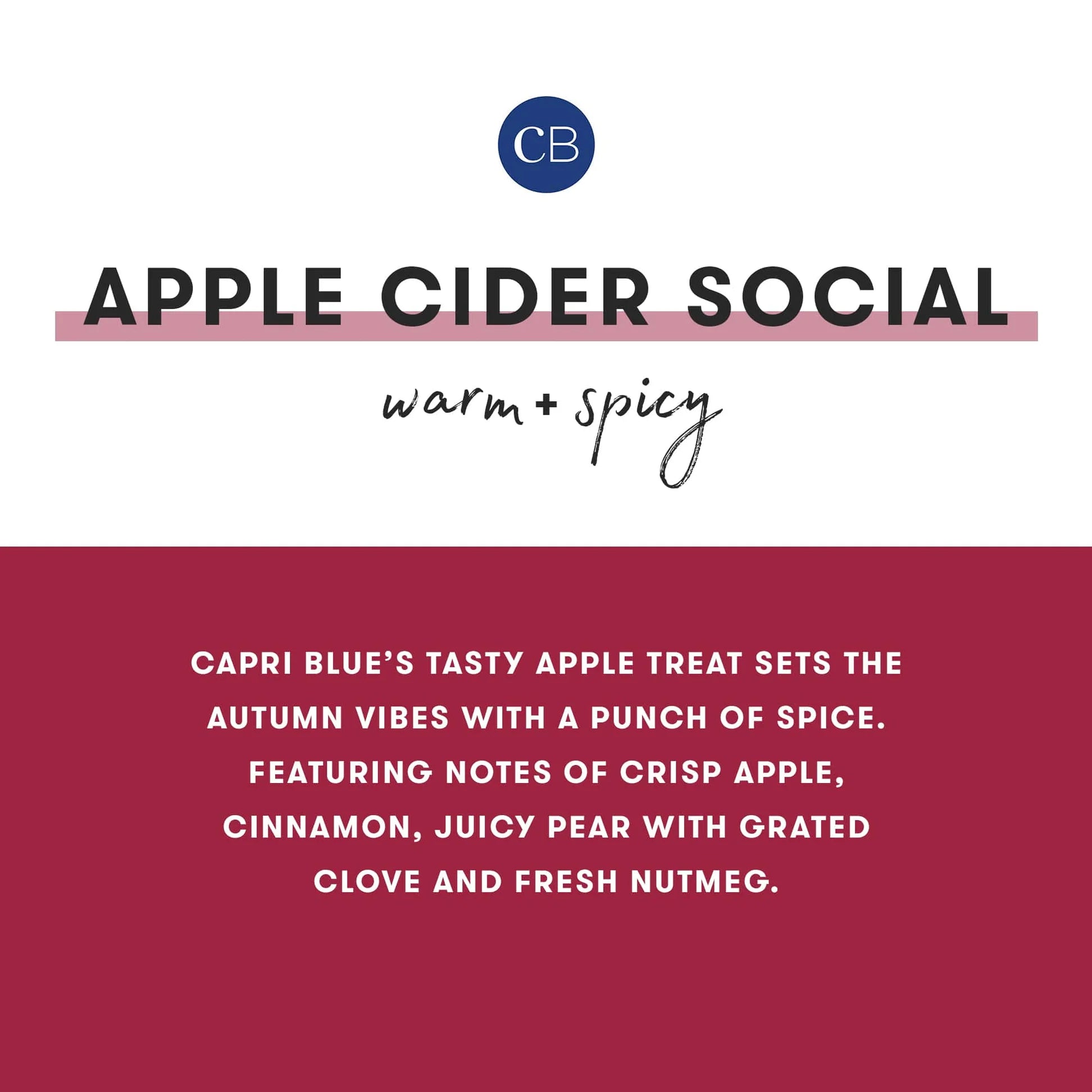 Apple Cider Social Glitter Signature Jar