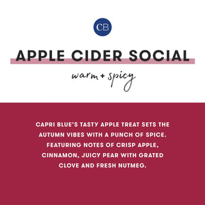 Apple Cider Social Glitter Signature Jar
