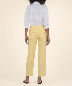 Rosalie Linen Pants - Daffodil