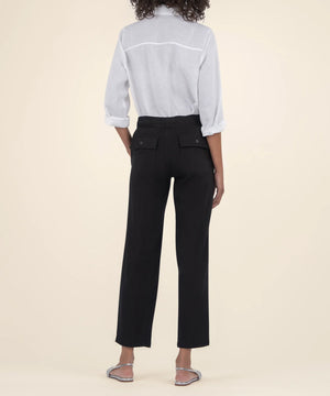 Rosalie Linen Pants - Black
