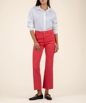 Kelsey High Rise Fab Ab Ankle - Strawberry