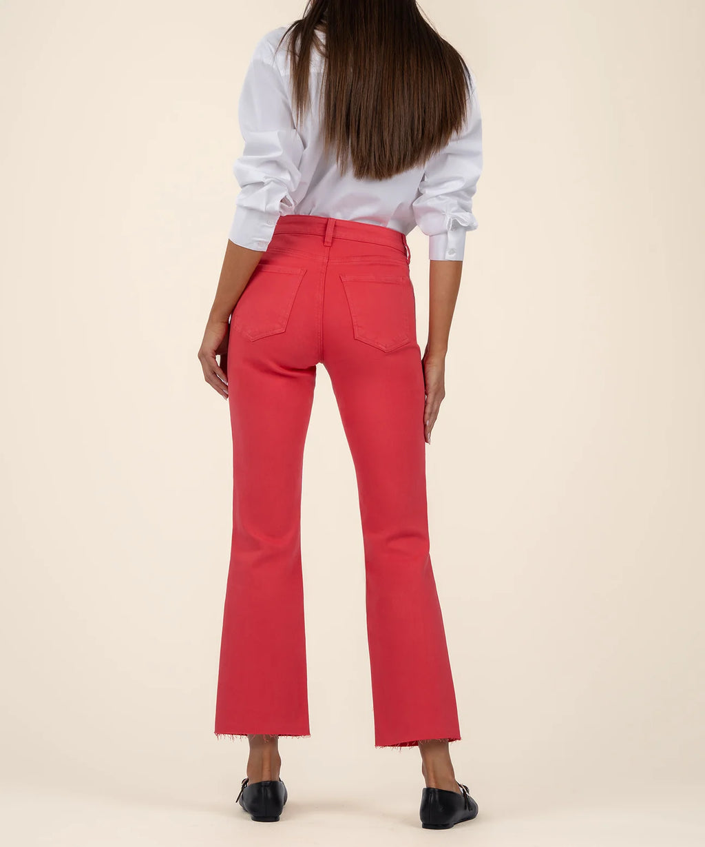Kelsey High Rise Fab Ab Ankle - Strawberry