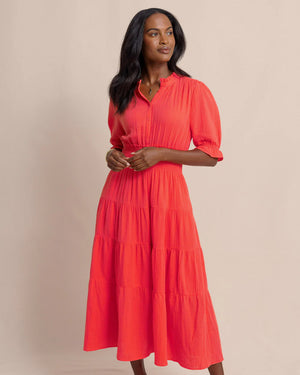 Christa Short Sleeve Maxi Dress