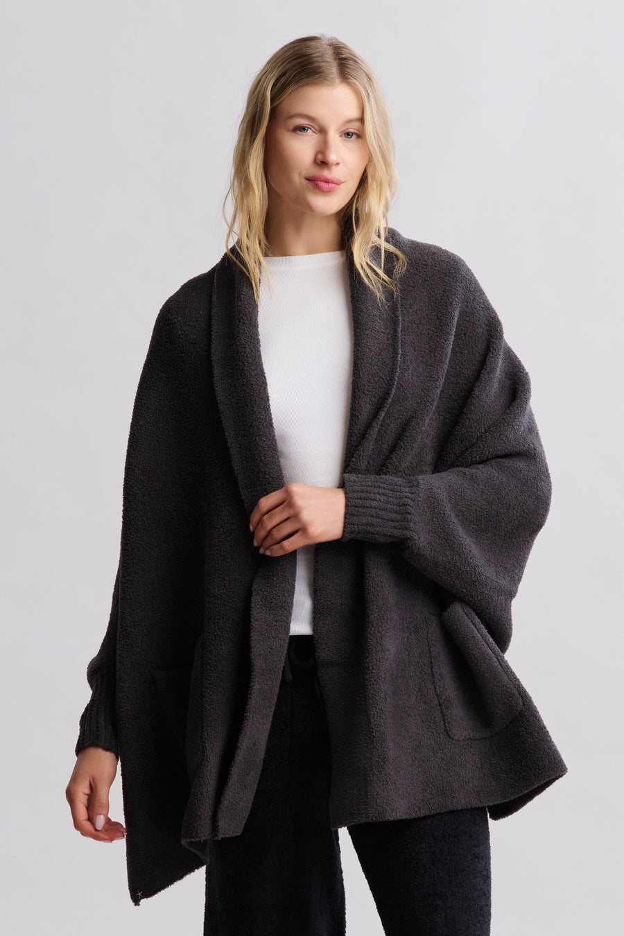 CozyChic® Blanket Wrap - Carbon