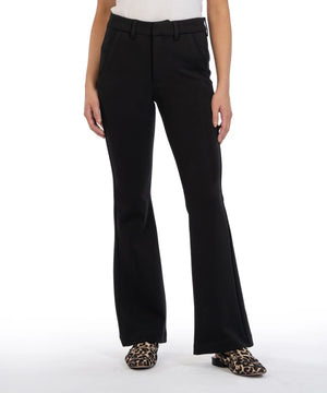 Ana High Rise Trouser Flare- Black