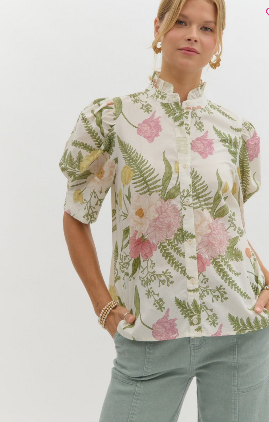 Cami Floral Blouse