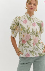 Cami Floral Blouse